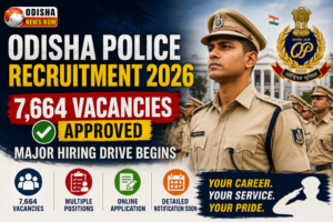Odisha Police Recruitment 2026 with 7,664 vacancies approved as the state government launches a major police hiring drive.