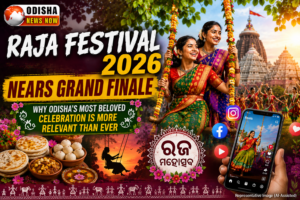 Raja Festival 2026 reaches grand finale as Odisha celebrates its most beloved cultural festival with traditions, food and festivities.